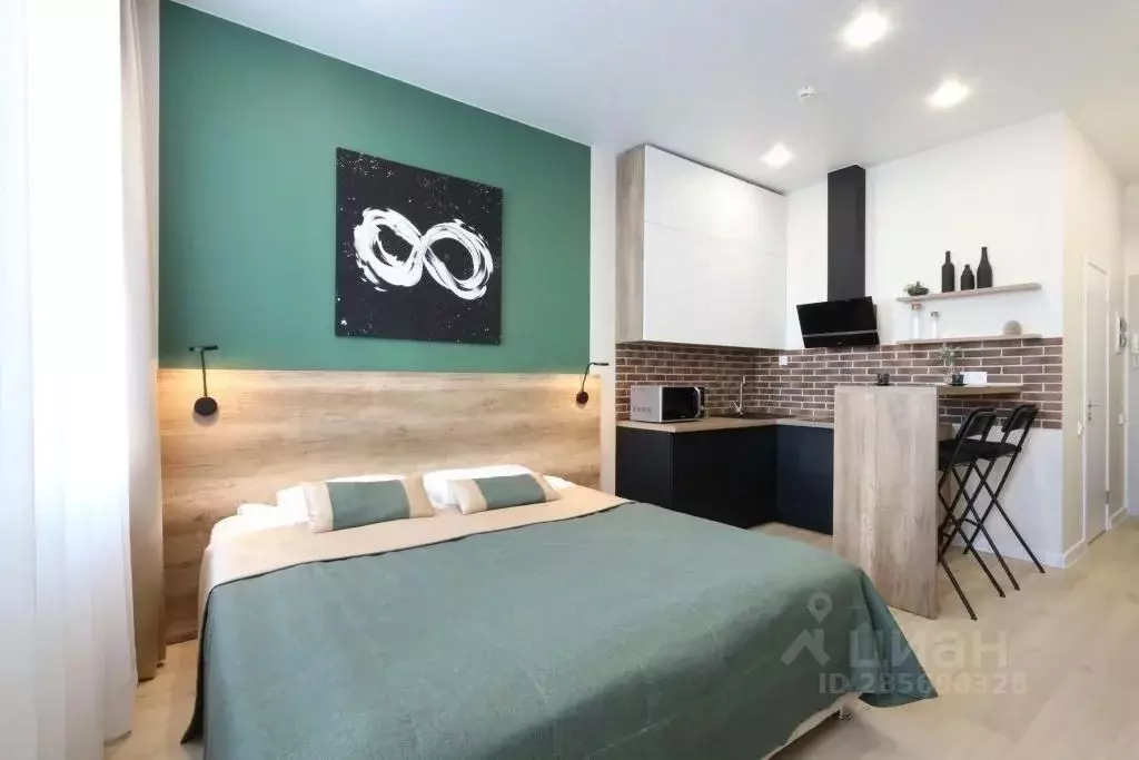 1-к кв. Башкортостан, Уфа Верхнеторговая пл., 4 (27.0 м) - Фото 2