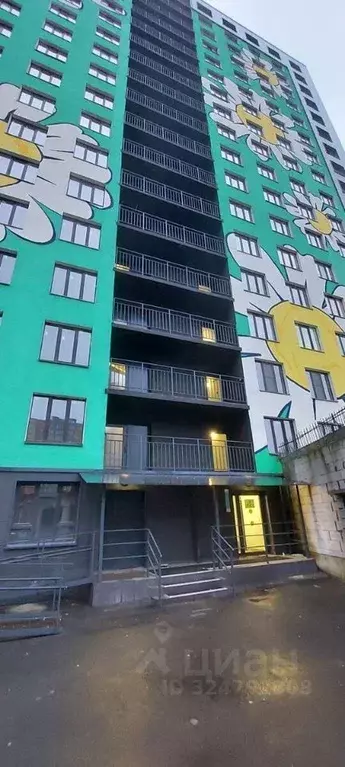 Студия Ленинградская область, Мурино Всеволожский район, ул. Шоссе в ... - Фото 1