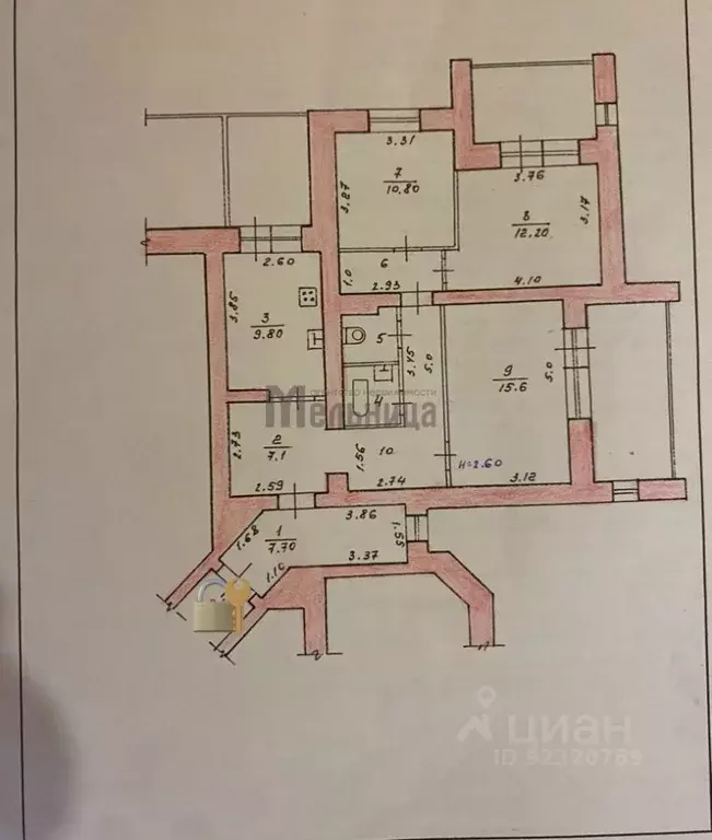 3-к кв. Волгоградская область, Волгоград Шауляйская ул., 2а (91.3 м) - Фото 1