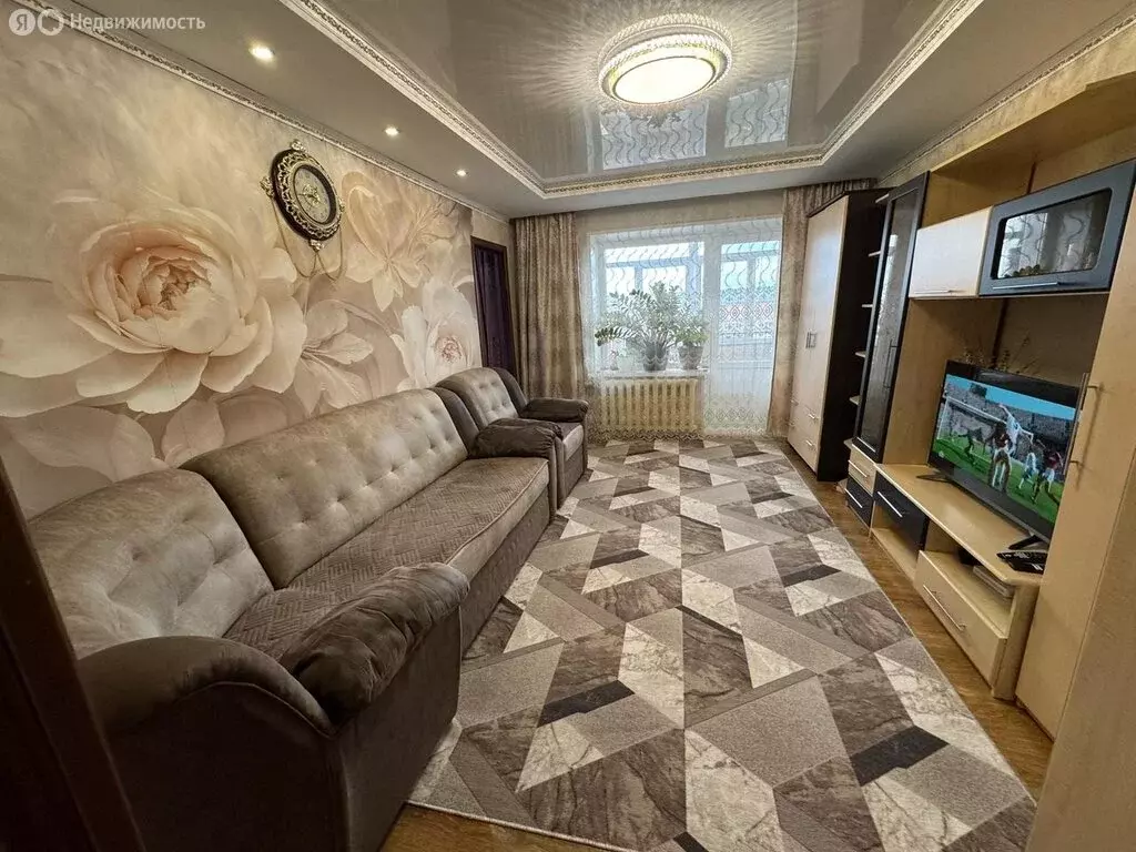 3-комнатная квартира: Борзя, Савватеевская улица, 80 (57.2 м) - Фото 1