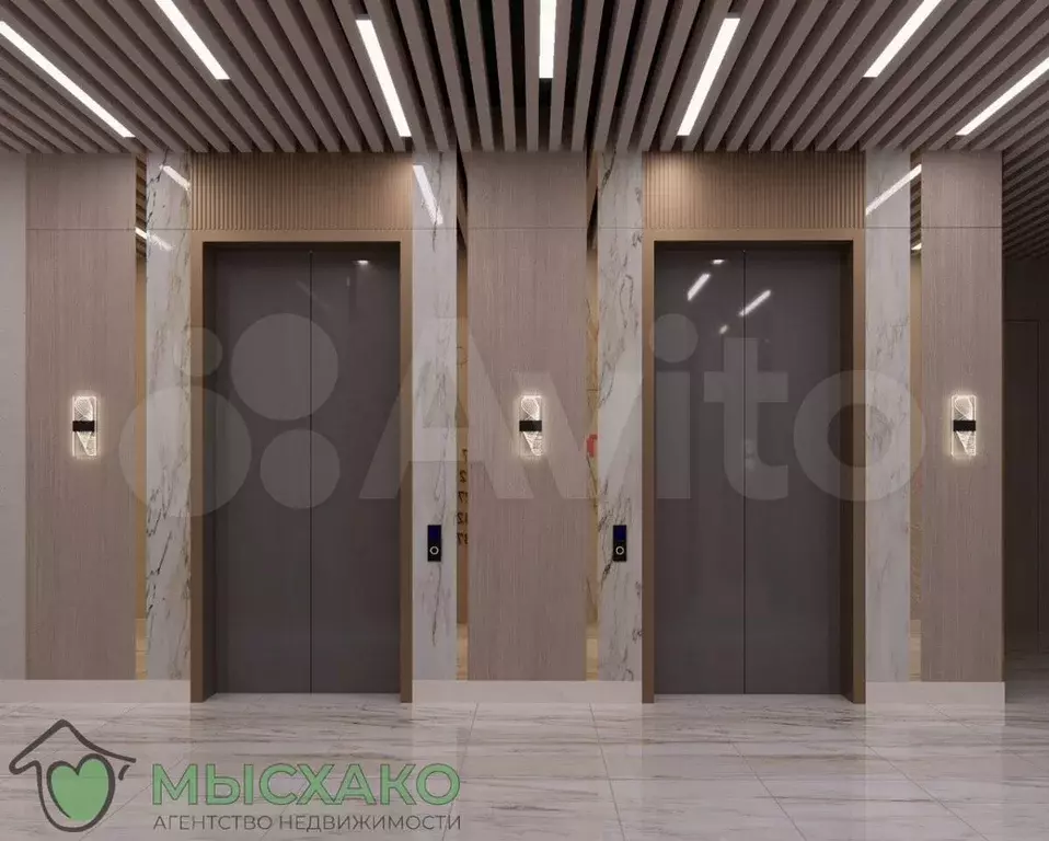 2-к. квартира, 71 м, 6/16 эт. - Фото 1