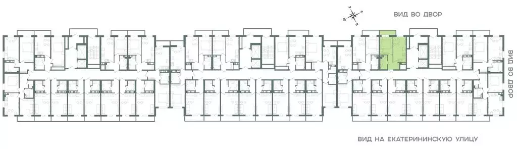 1-комнатная квартира: Мурино, Екатерининская улица, 11 (30.2 м) - Фото 1