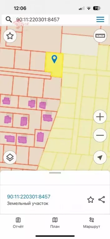 Участок в Крым, Сакский район, Уютненское с/пос ул. Благородная, 95 ... - Фото 1