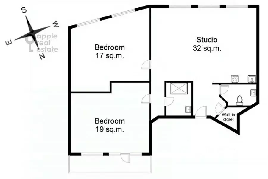 3-к кв. Москва Неглинная ул., 18С1 (70.0 м) - Фото 2