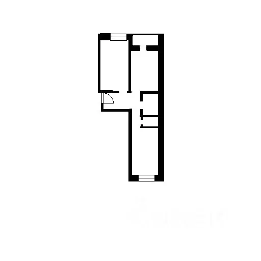 1-к кв. Татарстан, Казань ул. Братьев Батталовых, 20к2 (35.0 м) - Фото 1