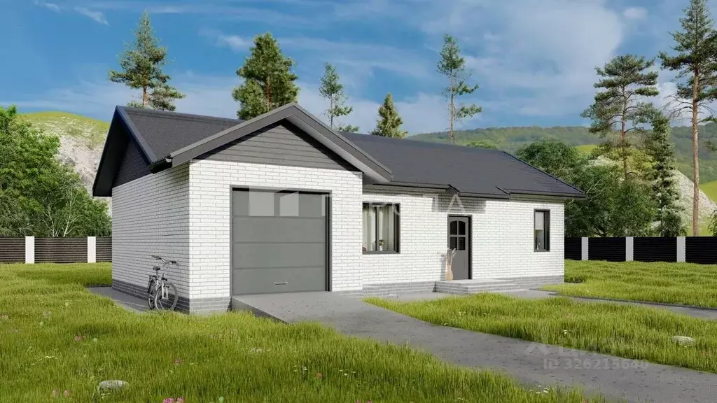 Дом в Алтайский край, Первомайский район, с. Фирсово, Рощино мкр ул. ... - Фото 1