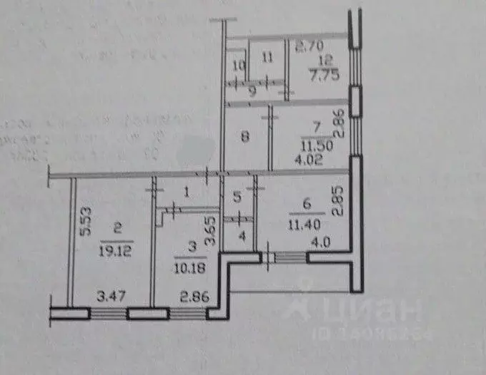 4-к кв. Белгородская область, Старый Оскол Набережный мкр, 2 (84.0 м) - Фото 2