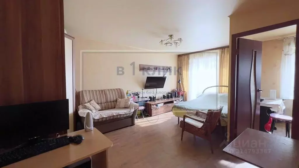 1-к кв. Ярославская область, Ярославль ул. Чкалова, 68 (32.0 м) - Фото 1