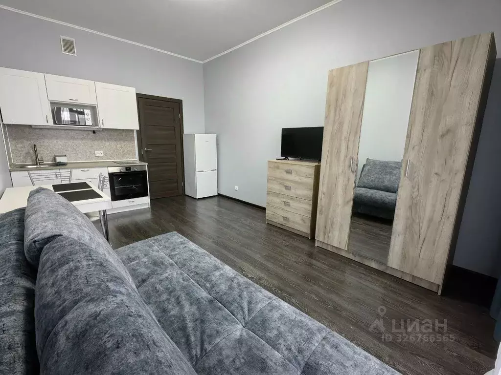 Студия Санкт-Петербург аллея Арцеуловская, 19 (25.0 м) - Фото 1