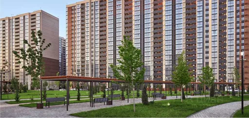 2-к кв. Краснодарский край, Краснодар Образцово мкр,  (65.84 м) - Фото 2