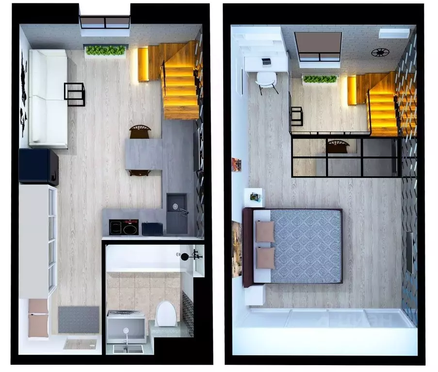 1-к кв. Москва Ботаническая ул., 41К7 (35.0 м) - Фото 2