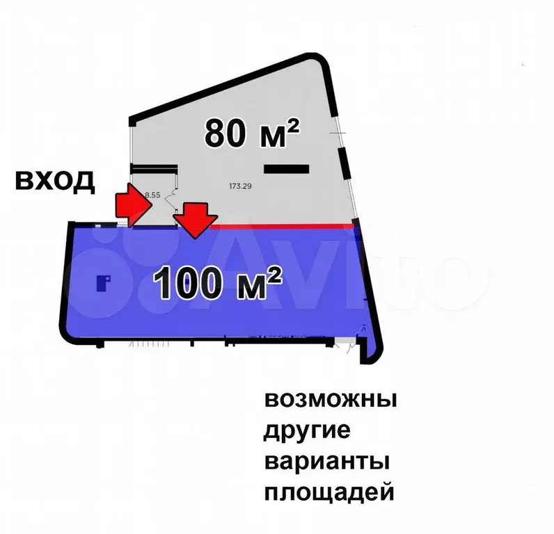 Свободного назначения, 100 м - Фото 0