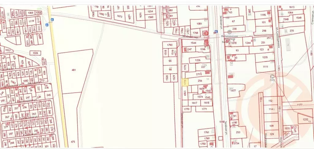 Участок в Сакский район, Суворовское сельское поселение, село Великое, ... - Фото 2