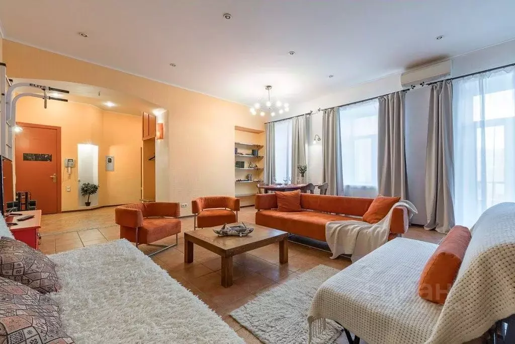 3-к кв. Санкт-Петербург наб. Реки Мойки, 30 (100.0 м) - Фото 1