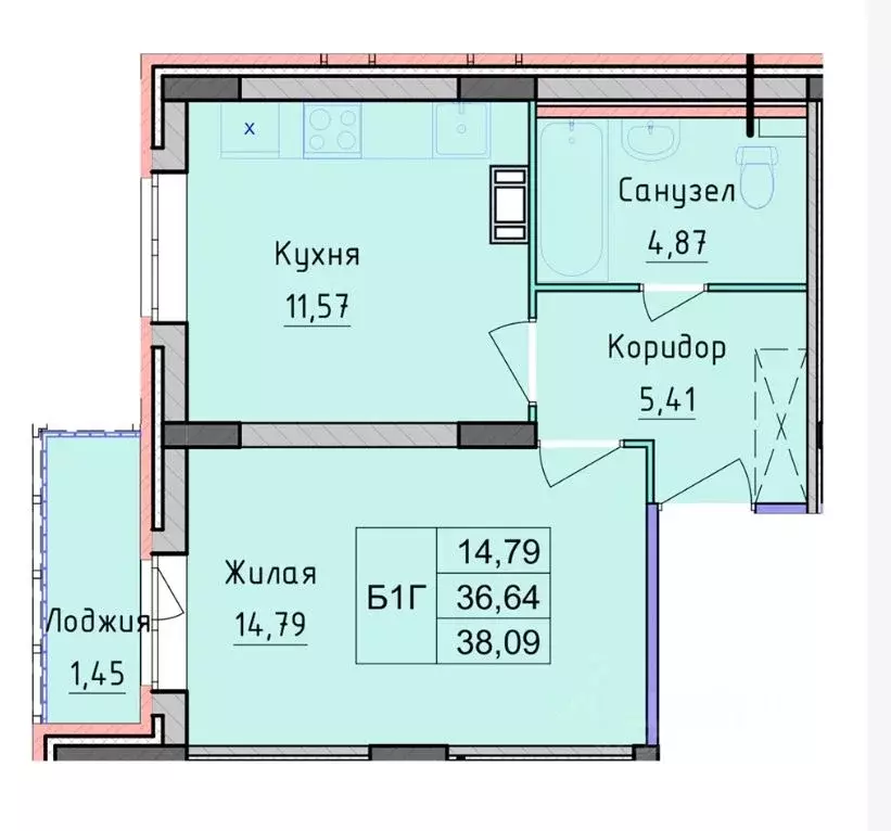Студия Ярославская область, Ярославский муниципальный округ, пос. ... - Фото 2