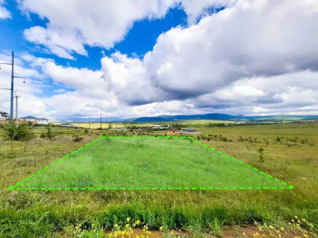 Участок в Крым, Симферопольский район, Добровское с/пос, с. Пионерское ... - Фото 1