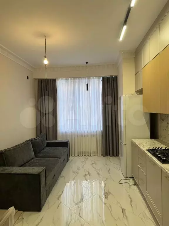 1-к. квартира, 45 м, 6/9 эт. - Фото 1