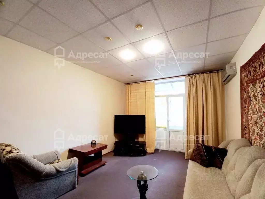 Комната Волгоградская область, Волгоград просп. Имени В.И. Ленина, 41 ... - Фото 1