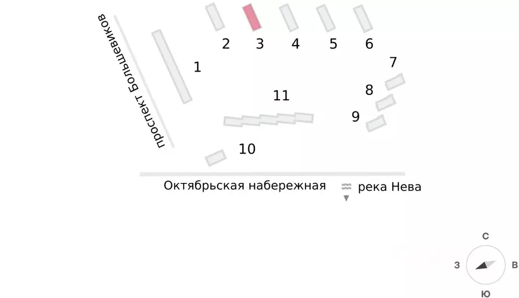1-к кв. Санкт-Петербург просп. Большевиков, 66к3 (36.9 м) - Фото 2