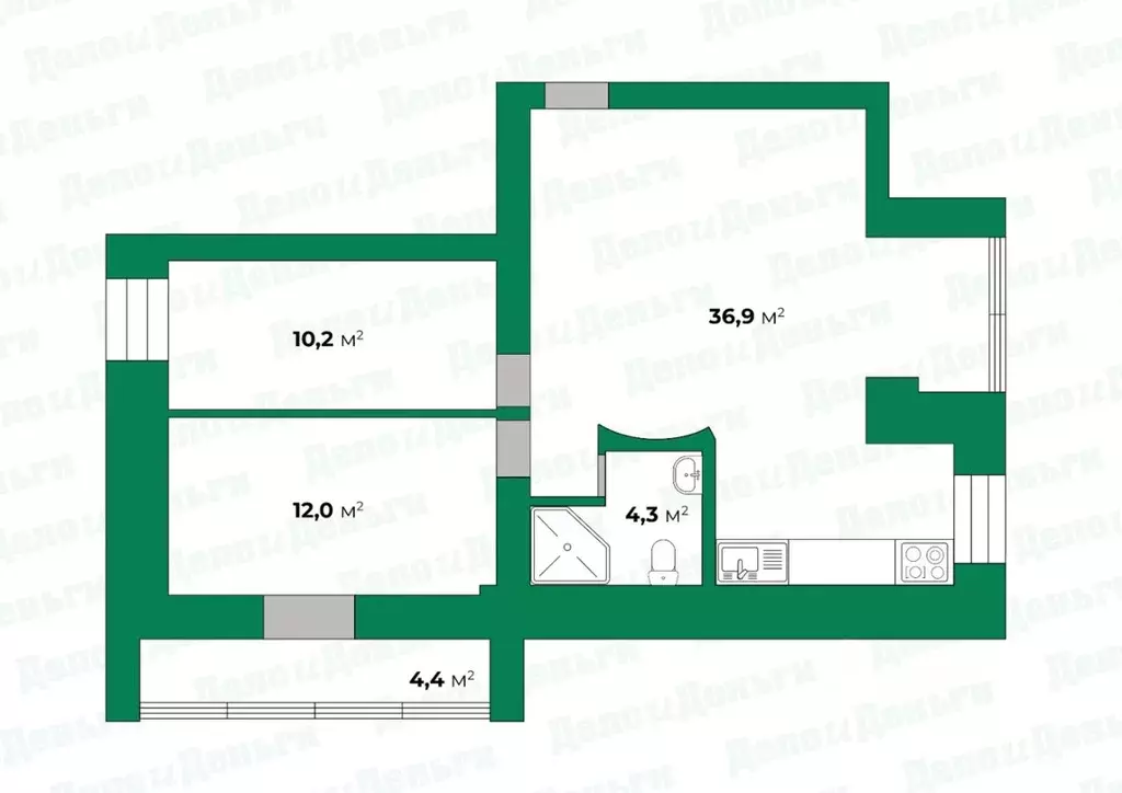 3-к кв. Кировская область, Киров ул. Ломоносова, 14 (67.6 м) - Фото 0