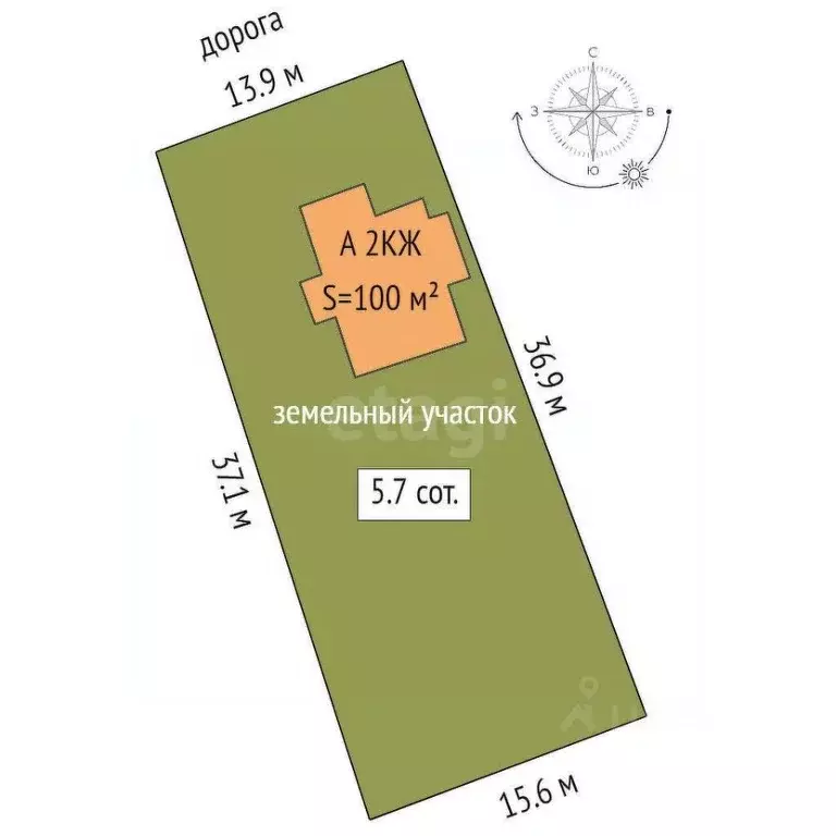 Дом в Тюменская область, Тюмень Электрон СНТ,  (100 м) - Фото 0