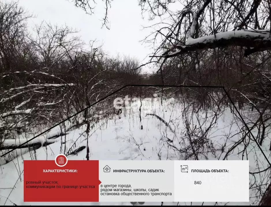 Участок в Белгородская область, Губкин Горняк-Мичуринец СТ,  (6.8 ... - Фото 0