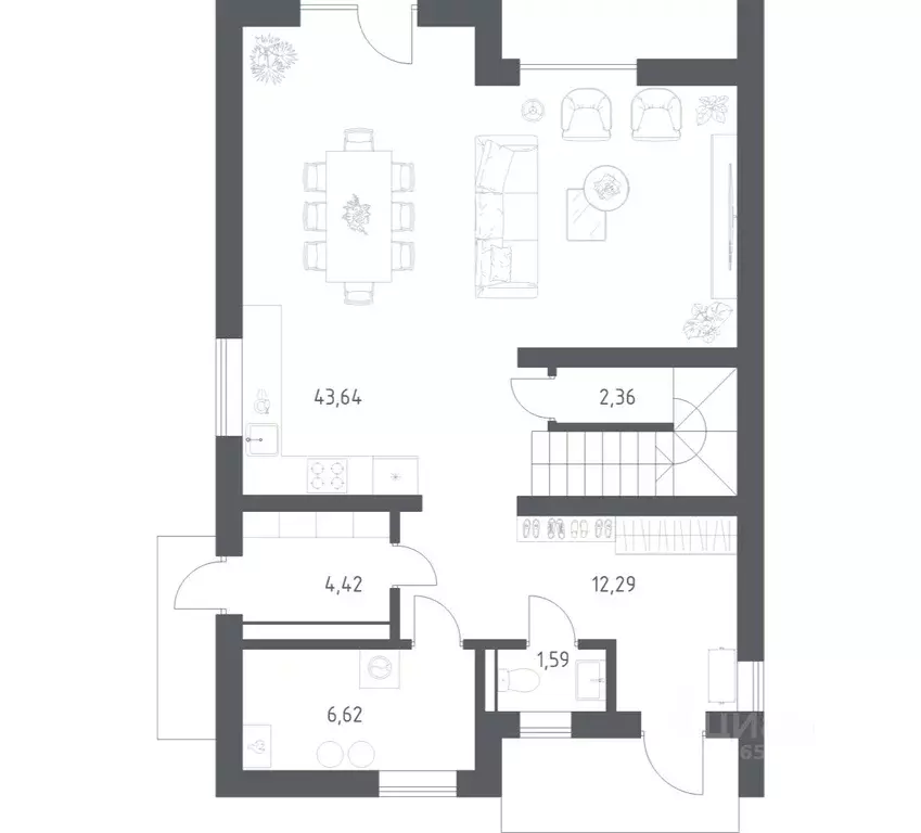 Дом в Московская область, Дмитровский муниципальный округ, Дмитров Дом ... - Фото 1
