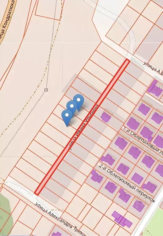 Участок в Омская область, Омск ул. Ивана Улыбина (24.0 сот.) - Фото 1