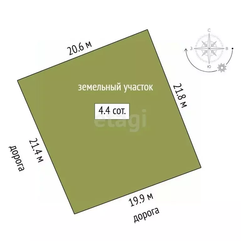 Участок в Свердловская область, Талица Садовая ул., 15 (5.0 сот.) - Фото 1
