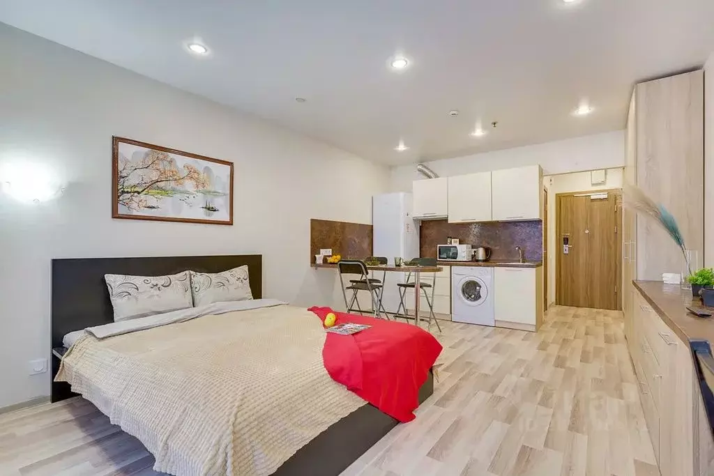 Студия Санкт-Петербург ул. Хошимина, 16А (30.0 м) - Фото 0