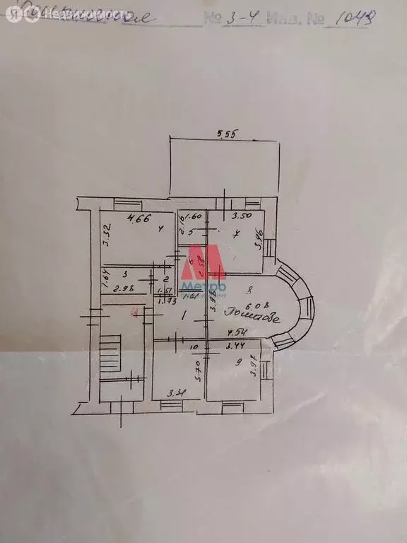 4-комнатная квартира: Вичуга, Больничная улица, 3 (105.9 м) - Фото 2