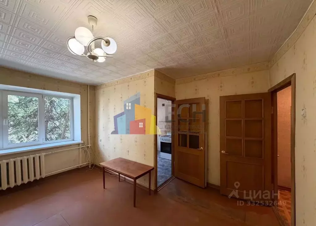 2-к кв. Тульская область, Тула просп. Ленина, 72 (42.9 м) - Фото 1