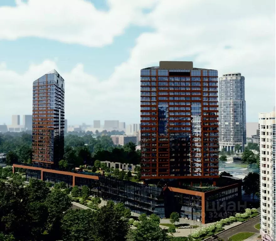 Офис в Свердловская область, Екатеринбург ул. Маршала Жукова, 16 (111 ... - Фото 1