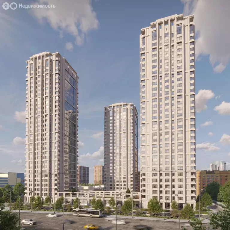 3-комнатная квартира: Новосибирск, ЖК Сити Тауэрс (77.1 м) - Фото 0