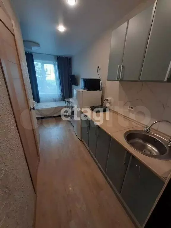 1-к. квартира, 15 м, 1/5 эт. - Фото 1