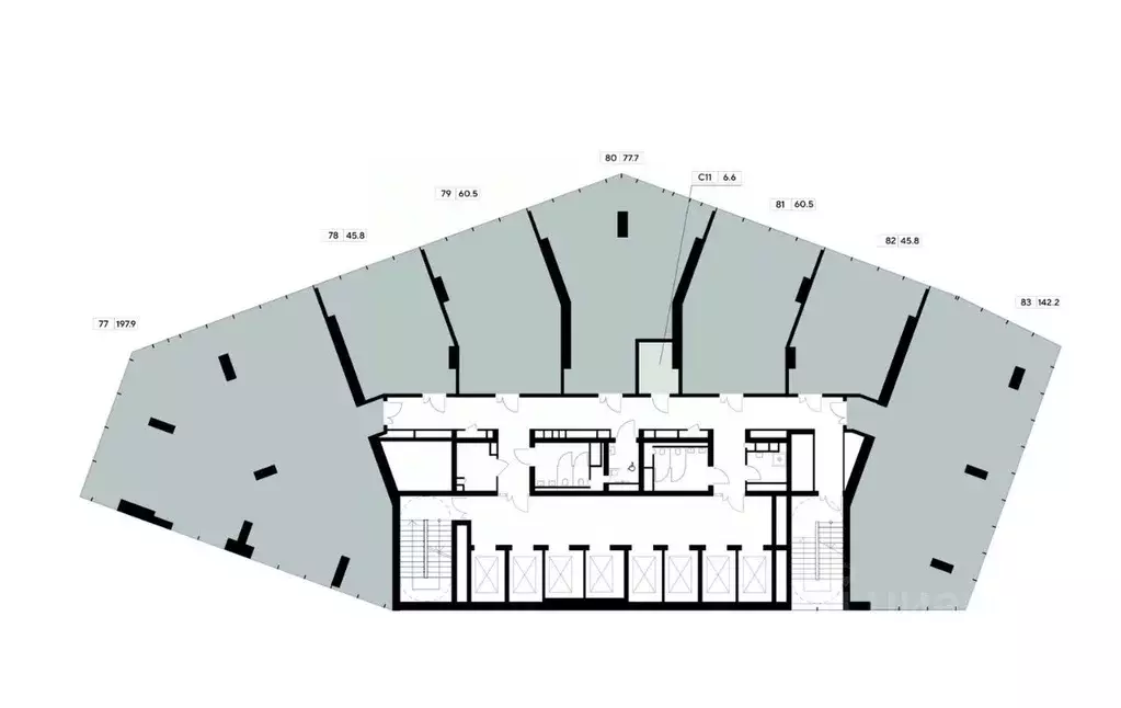 Офис в Москва Ярцевская ул., 21с2 (46 м) - Фото 1