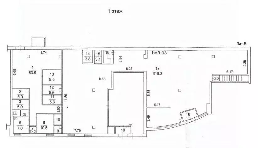 Торговая площадь в Московская область, Видное Заводская ул., 2а (465 ... - Фото 1