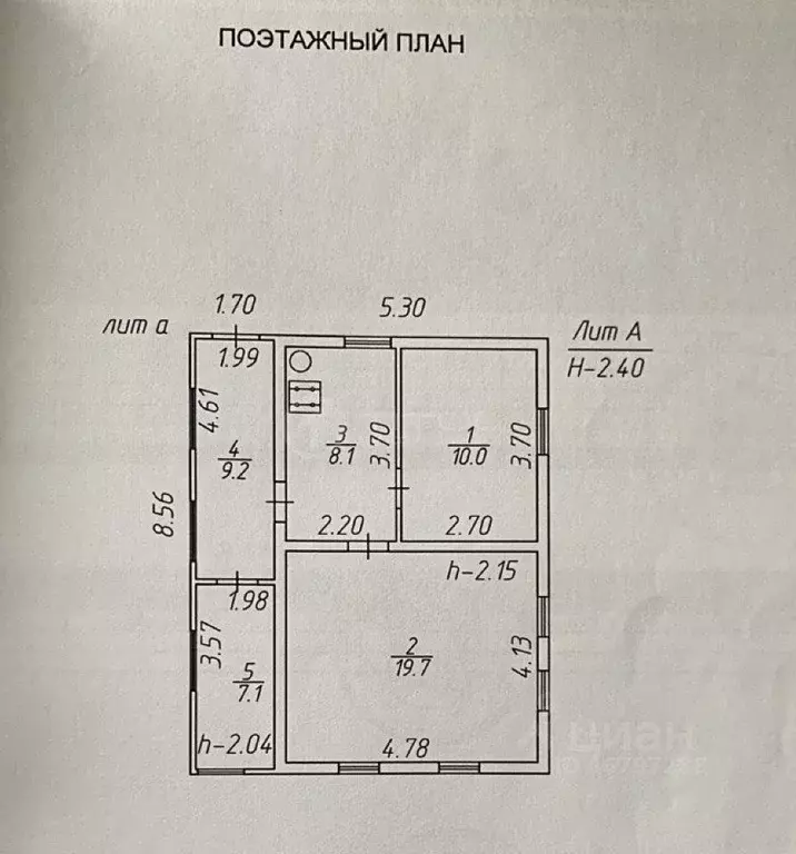 Дом в Калужская область, Калуга Луговая ул., 10 (54 м) - Фото 2