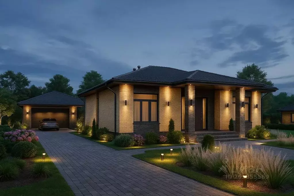 Дом в Омская область, Омский район, Пушкинское с/пос, д. Ракитинка, ... - Фото 1