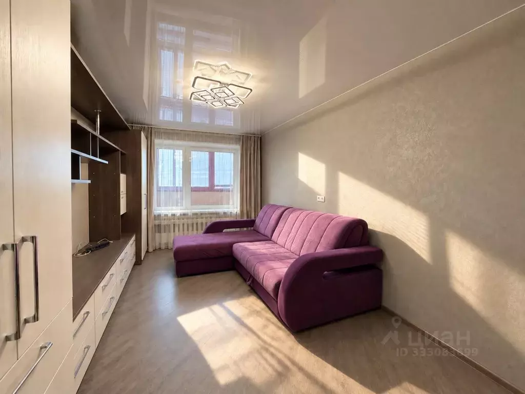 1-к кв. Псковская область, Псков Рижский просп., 74а (45.0 м) - Фото 2