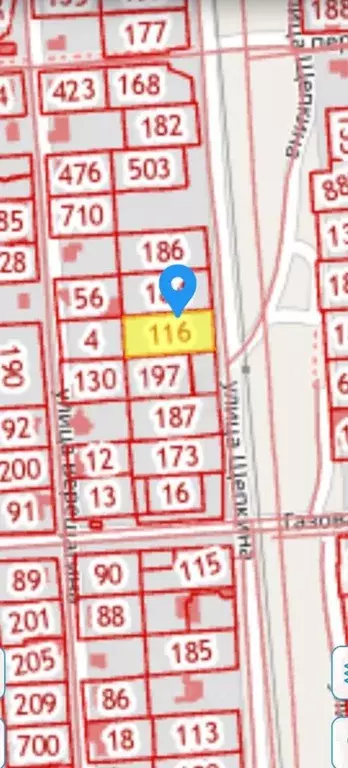 Участок в Тульская область, Тула ул. Щепкина, 29 (10.88 сот.) - Фото 1