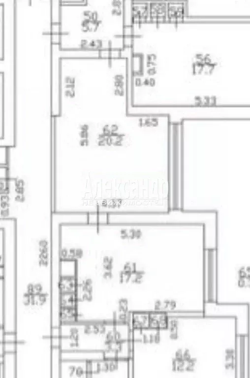 Комната Санкт-Петербург ул. Маршала Говорова, 8 (37.4 м) - Фото 2