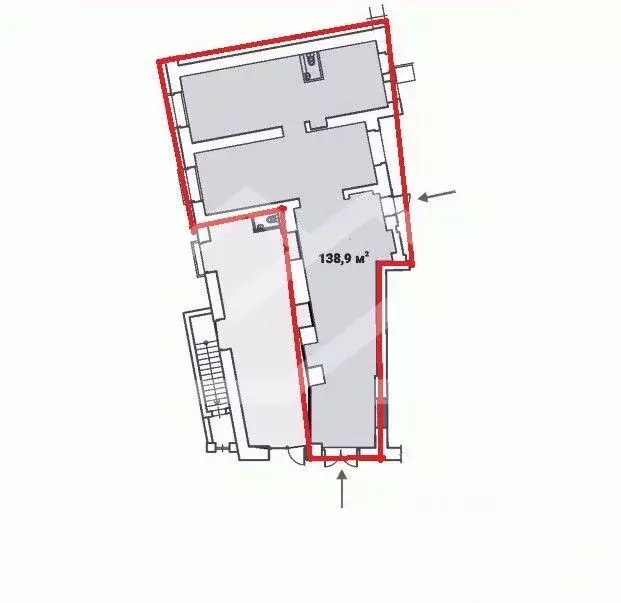 Помещение свободного назначения в Москва ул. Земляной Вал, 23С1 (139 ... - Фото 2