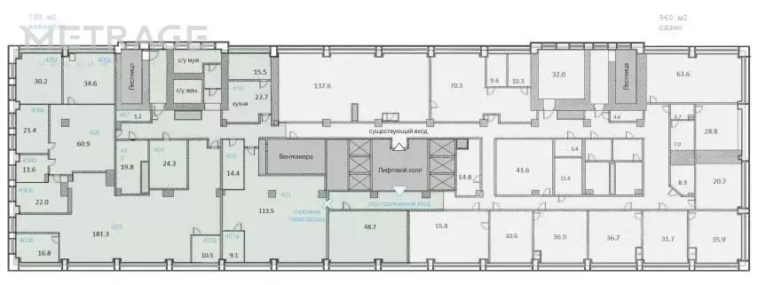 Офис в Москва Новодмитровская ул., 2Б (790 м) - Фото 1