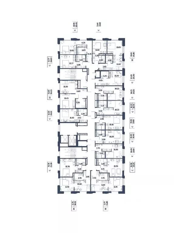 Студия Санкт-Петербург Московское ш., 13Ж (21.68 м) - Фото 1