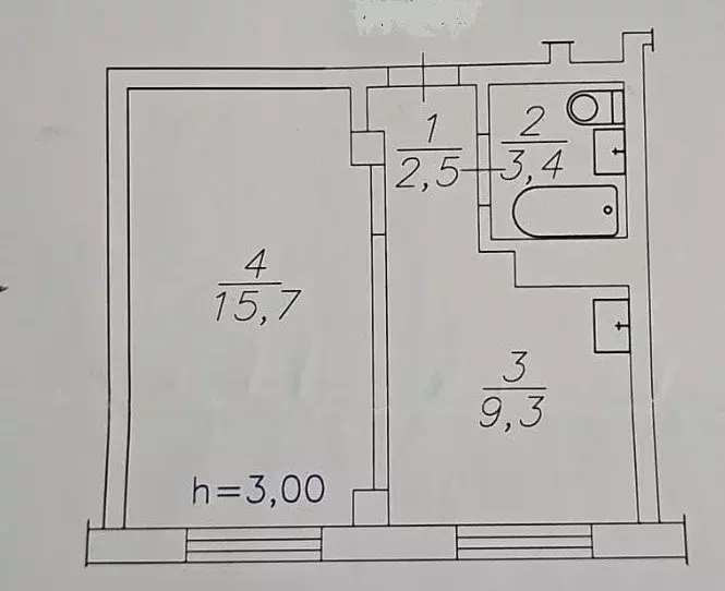 Продаётся 1-к квартира, 31 м - Фото 0