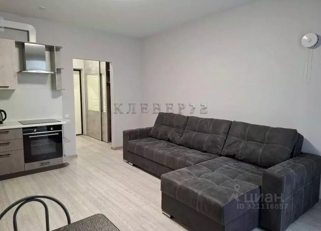 Студия Тюменская область, Тюмень ул. 2-я Луговая, 22к3 (27.1 м) - Фото 2