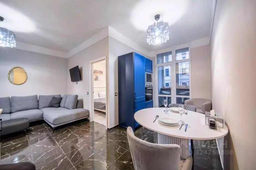 1-к кв. Санкт-Петербург Тележная ул., 22 (52.0 м) - Фото 1