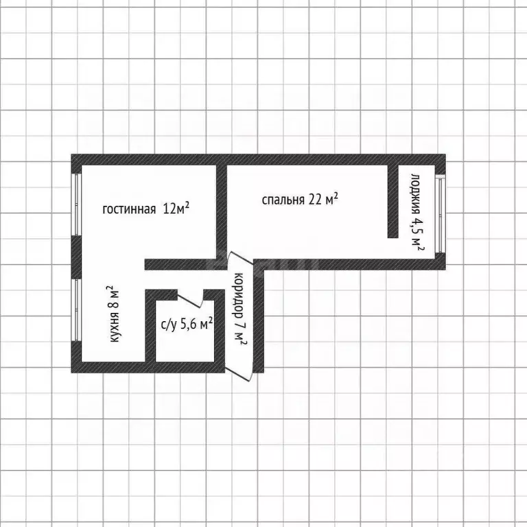 2-к кв. Адыгея, Майкоп ул. 2-я Дубзаводская, 4 (50.1 м) - Фото 2
