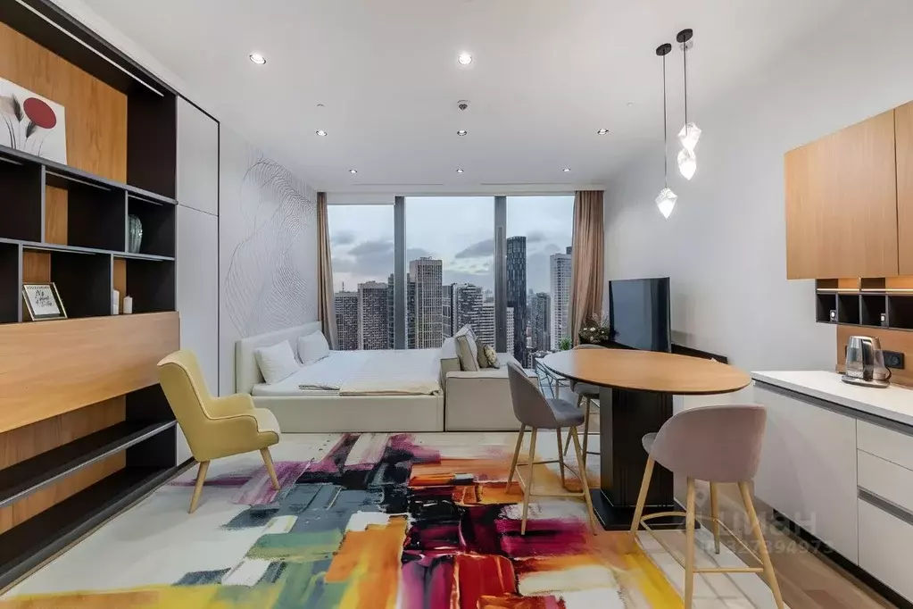 Студия Москва 1-й Красногвардейский проезд, 22с1 (65.0 м) - Фото 2